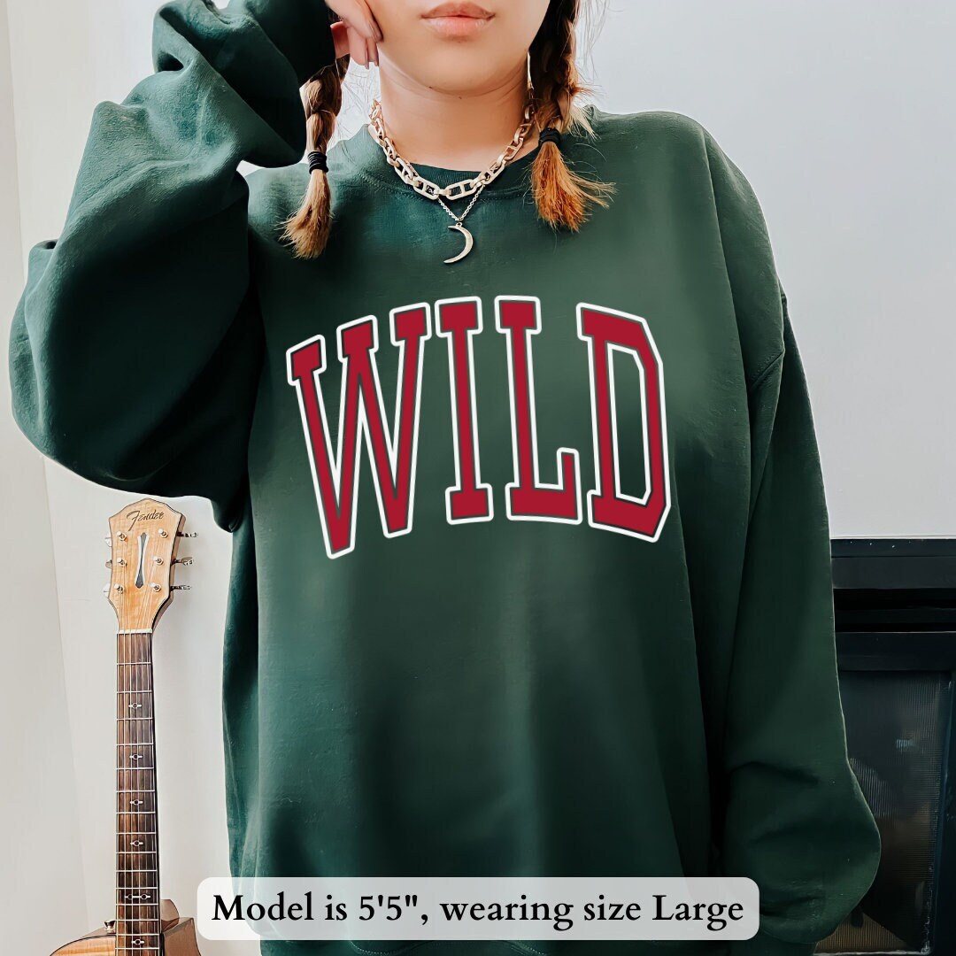 Embroidered Vintage 90s Minnesota Wild Sweatshirt/minnesota 