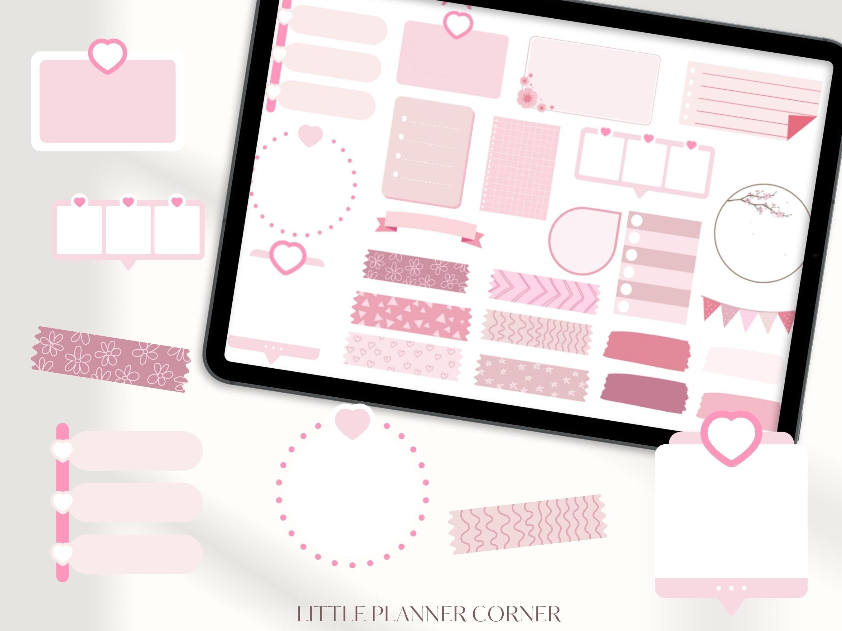 Sakura Dreams Goodnotes Stickers| Everyday Digital Stickers| Planner ...