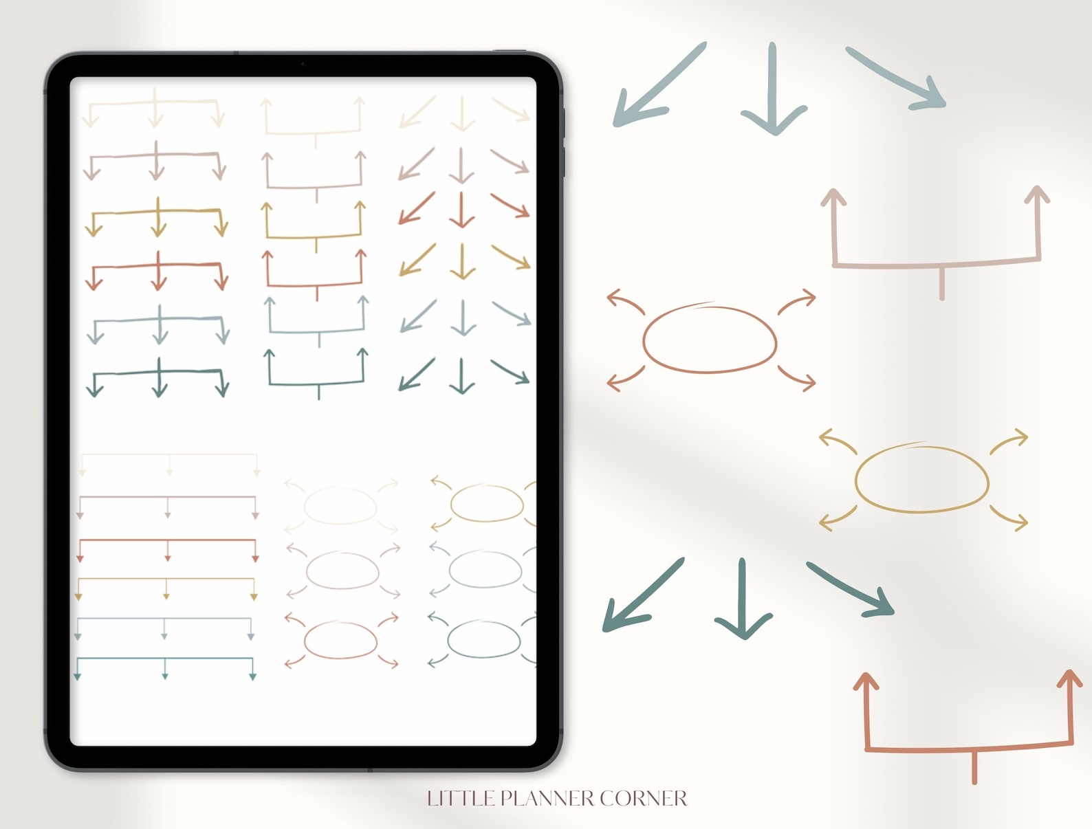 Boho Note Taking Goodnotes Stickers|everyday Digital Stickers|study ...