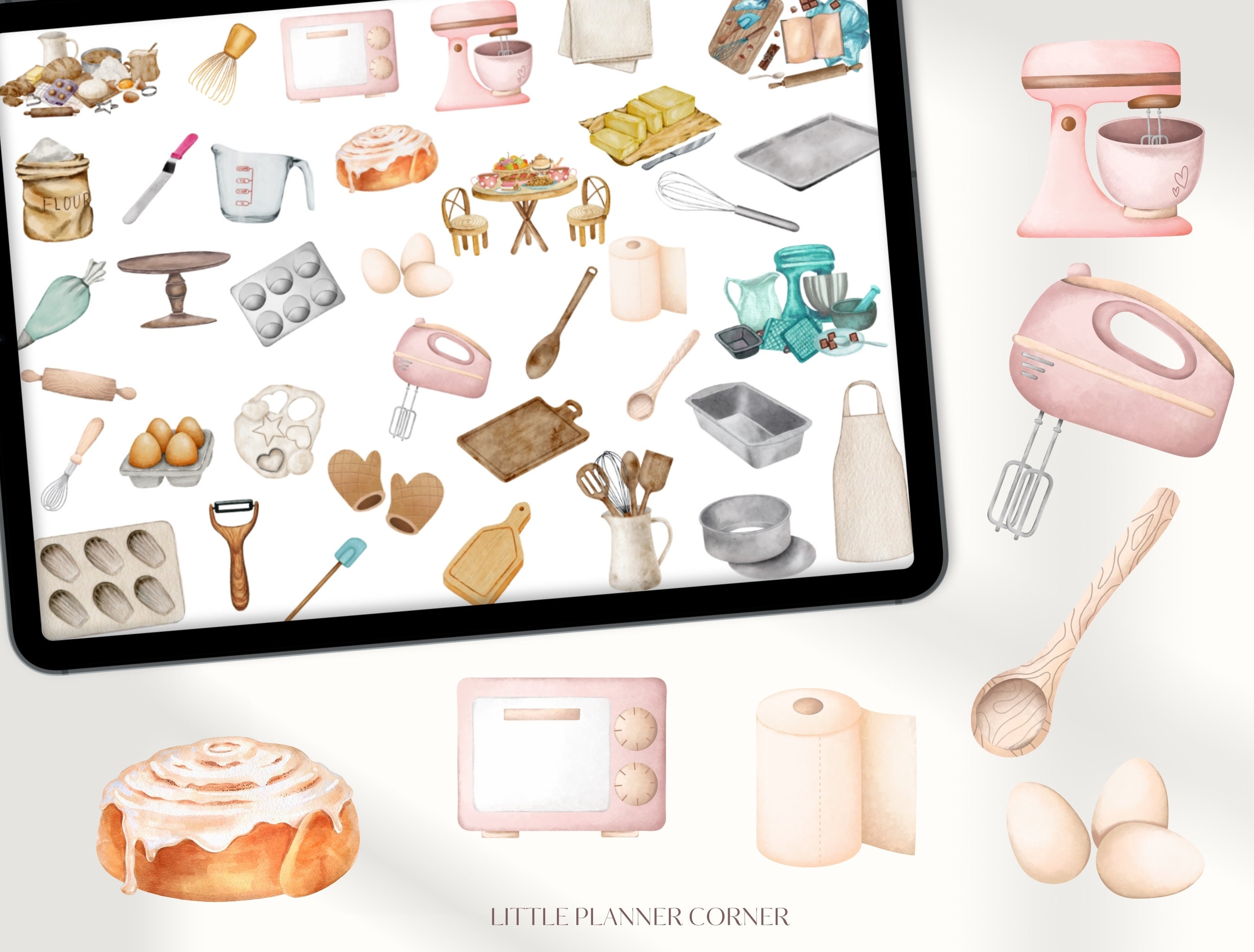Baking Goodnotes Stickers|everyday Digital Stickers| Daily Digital ...