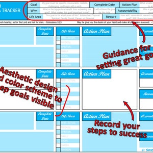 Complete Goal Tracker, Masterplan Guide to Setting and Achieving Your ...