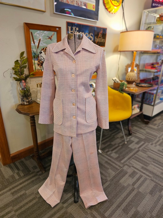 1960's Graff California Wear Pink Suit