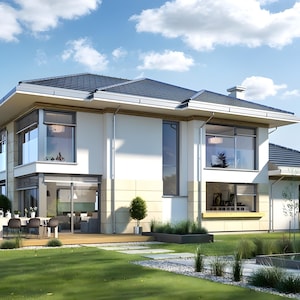 4 Bedroom Modern House Plan 3143 sq ft | Spacious Family Home 292 m2 | PDF & CAD DWG Blueprints image 11