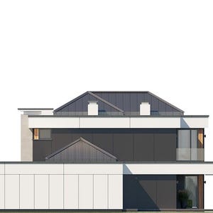 Mid Size Modern House Plan, 3 Bed 2486 sq ft | Contractor Friendly CAD DWG + PDF Blueprints | Contemporary Home image 20