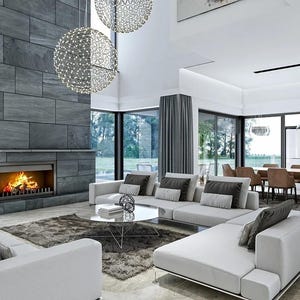 5 Bedroom 631 m2 Detailed Modern House Architectural Floor Plans 26m x 26m image 16