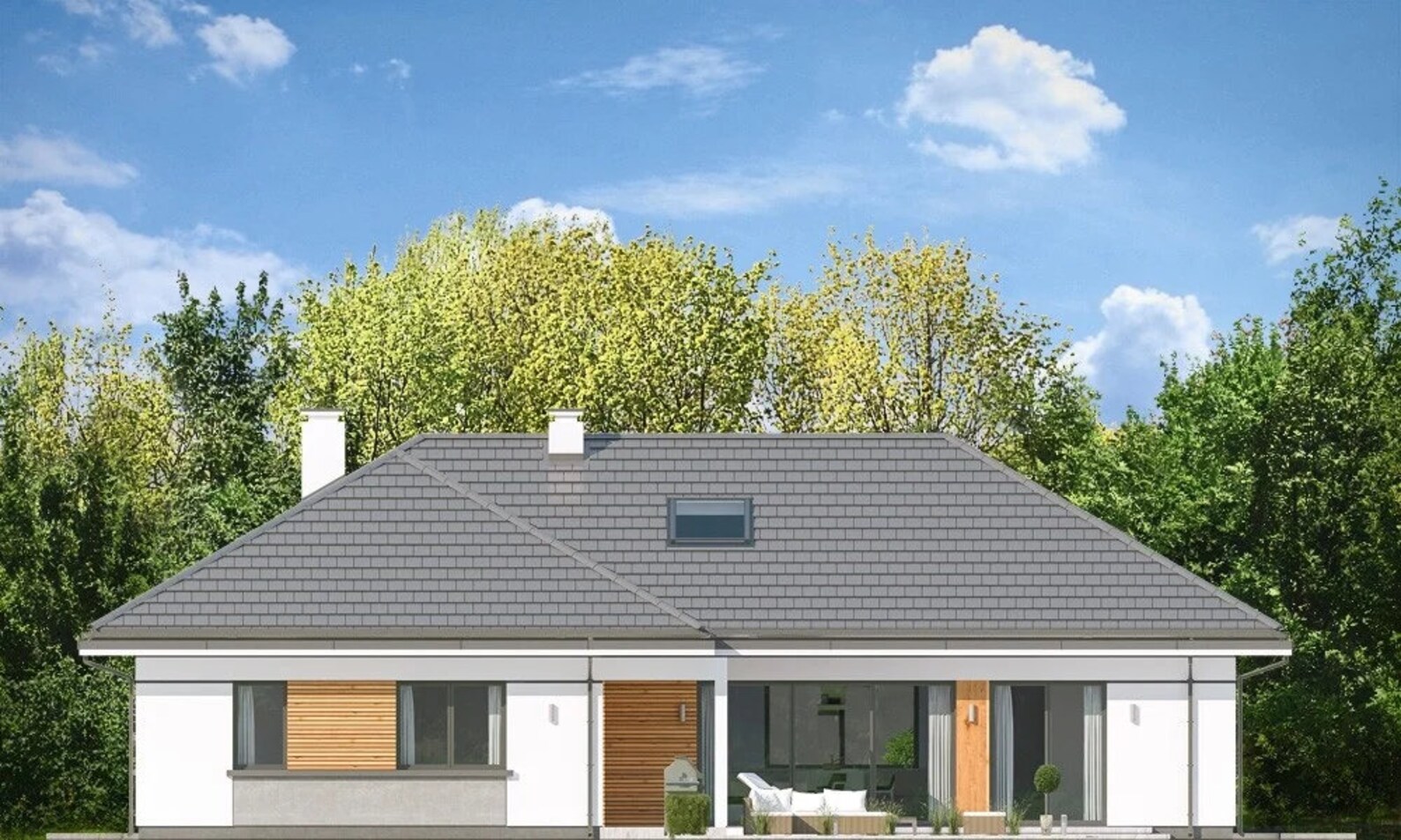 Loading View Solidworks 4 Bedroom Small Modern House Plan 1862 Sq Ft | Affordable Family Home ...