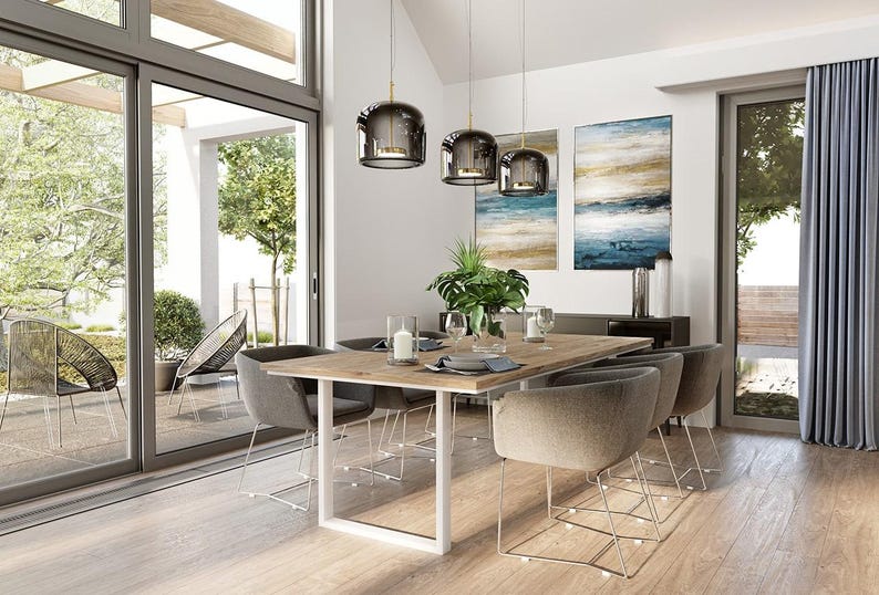 Modern startershuisontwerp, 3 slaapkamers, 160 m2 | Compact huisontwerp | CAD DWG + PDF plattegronden afbeelding 14