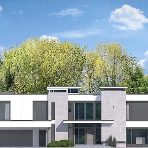 5 Bedroom 631 m2 Detailed Modern House Architectural Floor Plans 26m x 26m image 17