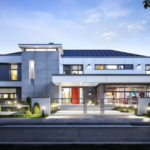 Modern 6 Bedroom House Architectural Plans (PDF) image 14