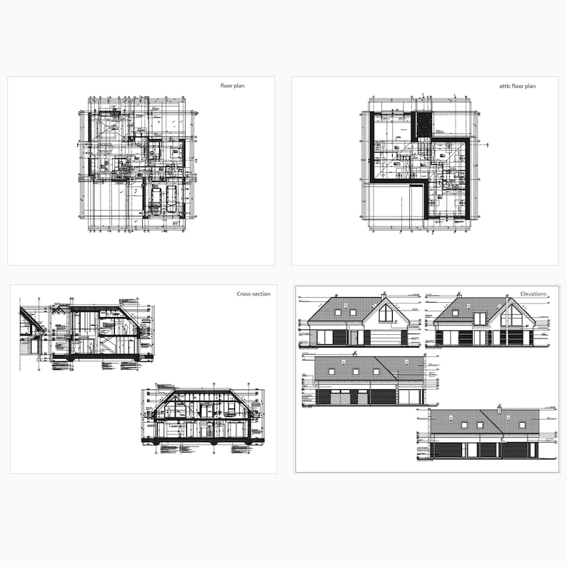 Architectural floor plan featuring a mezzanine, spacious living area, and garage, suitable for small cabin plans and tiny home enthusiasts.
