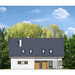 Planos arquitectónicos de una casa moderna de 4 dormitorios (descarga en PDF) imagen 14