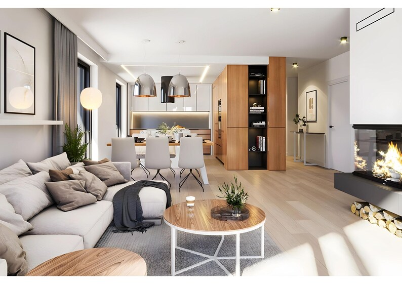 5 Bedroom House Plan Under 1800 sq ft | Compact Modern Home 165 m2 | PDF & DWG Blueprints image 13