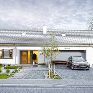 Modern 3 Bedroom House Plans with PDF & CAD DWG | Luxury Villa Architectural Blueprints (1668 sq ft / 155 m2 Design) image 3