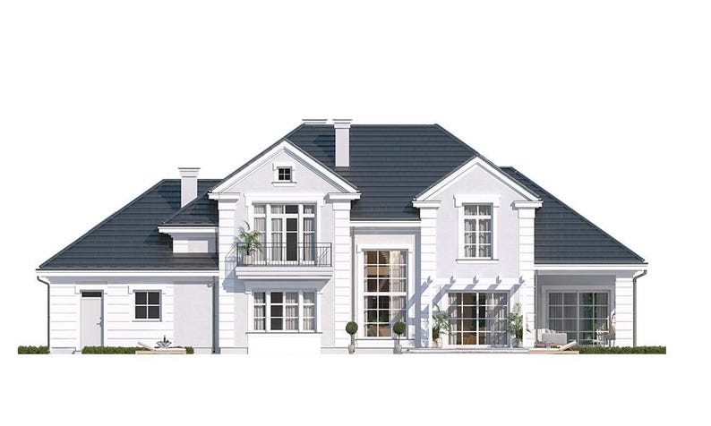 5 Bedroom House Plan with Pool, Loft & Garage | Modern Luxury Home Blueprint | PDF + CAD DWG image 12