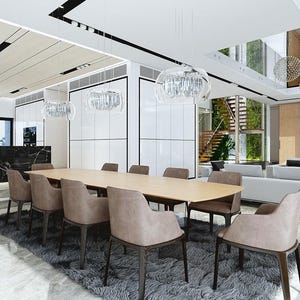 5 Bedroom 631 m2 Detailed Modern House Architectural Floor Plans 26m x 26m image 14