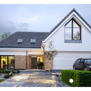 4 Bedroom House Plan Under 2000 sq ft | Modern Small Family Home 178 m2 | PDF & DWG Floor Plans image 11
