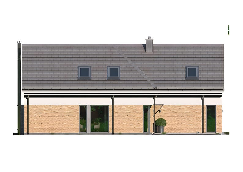 4 Bedroom House Plan Under 2000 sq ft | Modern Small Family Home 178 m2 | PDF & DWG Floor Plans image 20