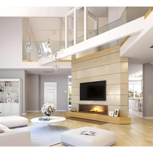 Modern 6 Bedroom House Plans | Large Family Home Blueprint PDF & DWG | Big House Floor Plans image 14