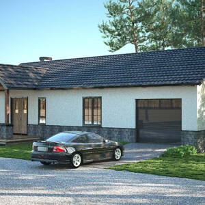 2 Bedroom Barndominium House Plan | Modern Barndo Floor Plans PDF | Small Farmhouse Style Home image 12