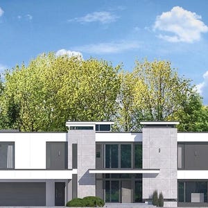 Groot familiehuis | Moderne woning met 5 slaapkamers, 6792 vierkante voet (ca. 630 m²) | CAD-DWG + PDF-bouwtekeningen afbeelding 17