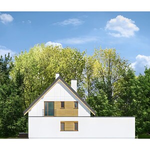 Planos arquitectónicos de una casa moderna de 4 dormitorios (descarga en PDF) imagen 16