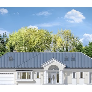Modern 6 Bedroom House Plans | Large Family Home Blueprint PDF & DWG | Big House Floor Plans image 15