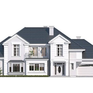 Modern 5 Bed Home with Garage, Loft and Pool | Family House Plans PDF Download | Contemporary Design image 20