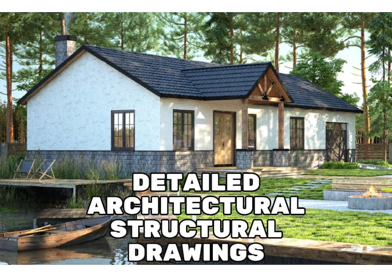2 Bedroom Barndominium House Plan | Modern Barndo Floor Plans PDF | Small Farmhouse Style Home image 18