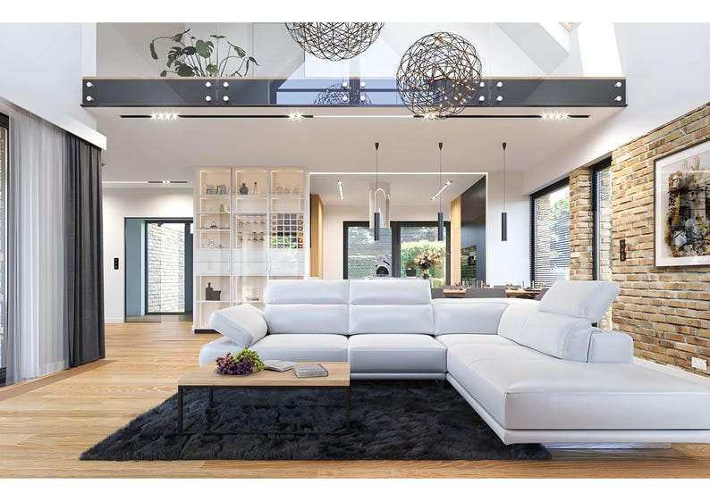 4 Bedroom House Plan Under 2000 sq ft | Modern Small Family Home 178 m2 | PDF & DWG Floor Plans image 13