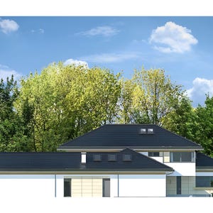 Hausplan mit 6 Schlafzimmern, Pool und Sauna | Moderner Luxusvillen-Entwurf | Grundrisse im PDF-Format Bild 17