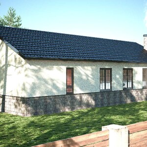 2 Bedroom Barndominium House Plan | Modern Barndo Floor Plans PDF | Small Farmhouse Style Home image 11