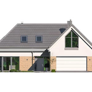 4 Bedroom House Plan Under 2000 sq ft | Modern Small Family Home 178 m2 | PDF & DWG Floor Plans image 19
