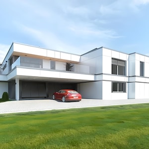 Modern 6 Bedroom House Architectural Plans (PDF) image 19