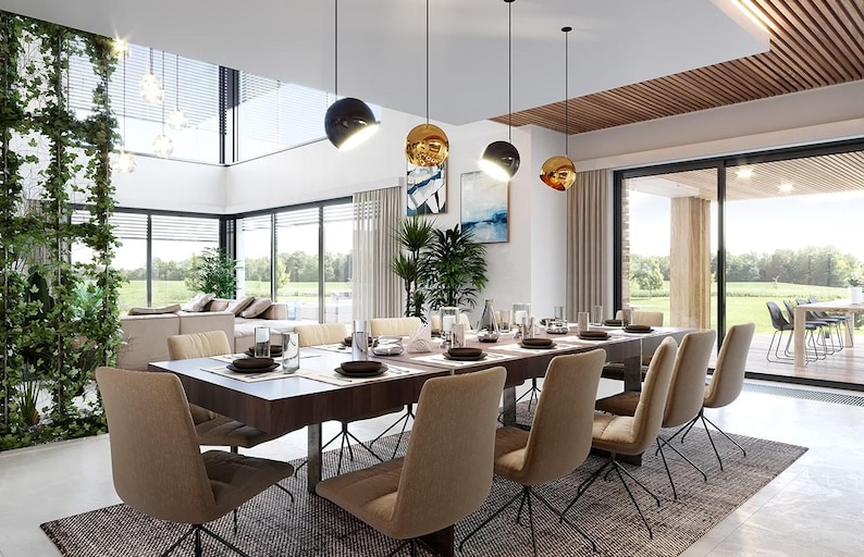 4 Bedroom 410 m2 Modern House Architectural Floor Plans 15m x 23m - 001 image 12