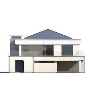 モダンな4ベッドルーム住宅プラン（PDFおよびCAD DWG形式）｜高級ヴィラ建築設計図（4413平方フィート／410平方メートル設計） 画像 14