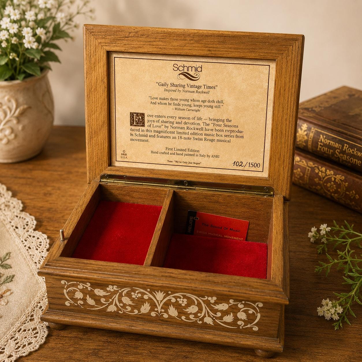 Schmid Music Box - Etsy
