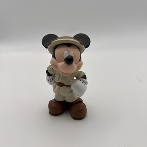 Vintage Disney Mickey Mouse Safari Explorer PVC Figure, 3 1/4" image 2