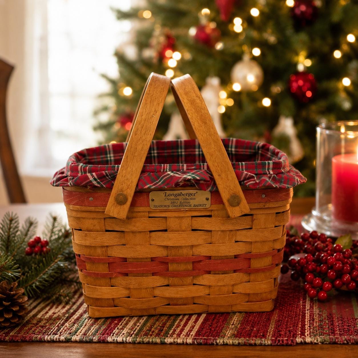 Longaberger Christmas Baskets - Etsy
