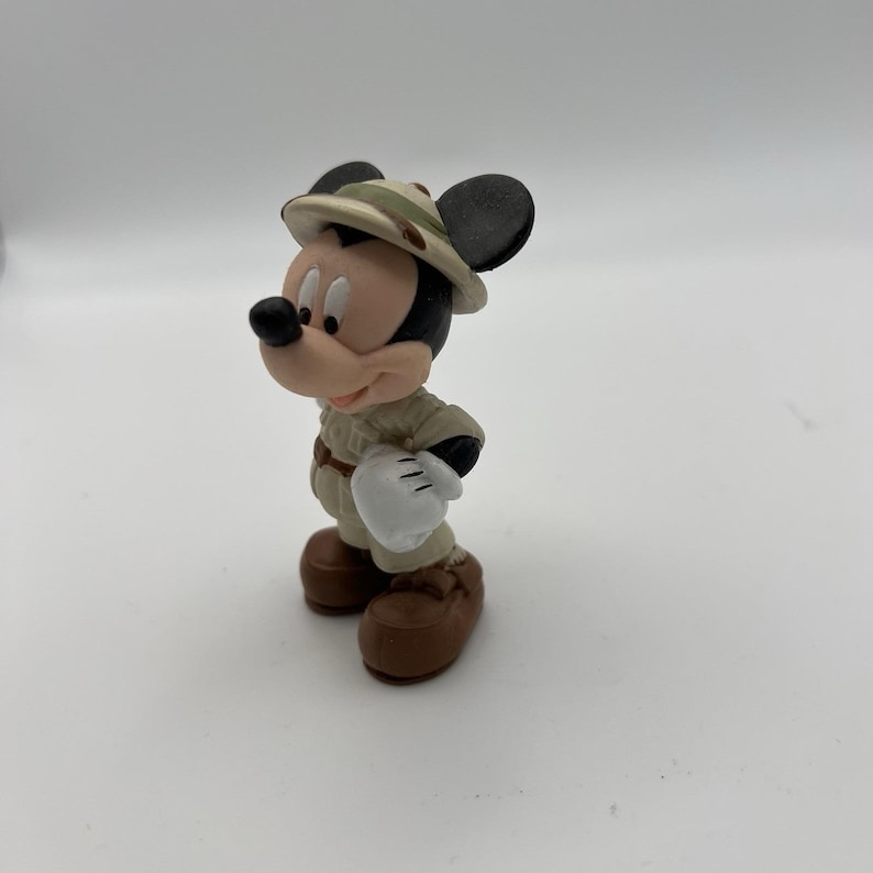 Vintage Disney Mickey Mouse Safari Explorer PVC Figure, 3 1/4" image 3