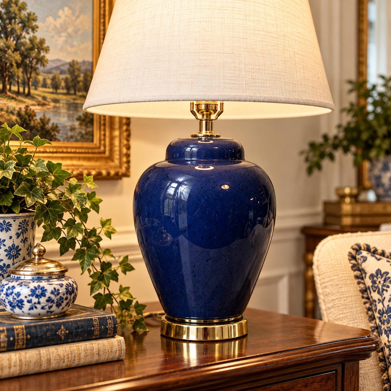 Vintage Brass Chinoiserie Lamp - Etsy