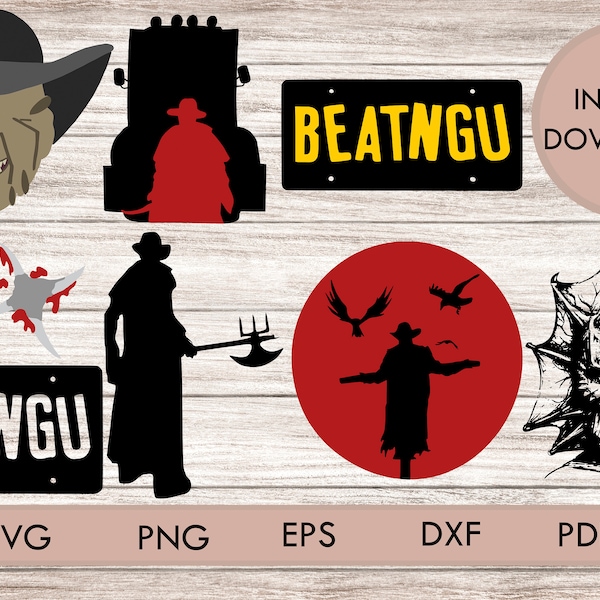 Bundle Jeepers Creepers svg png Beatngu cricut cut files