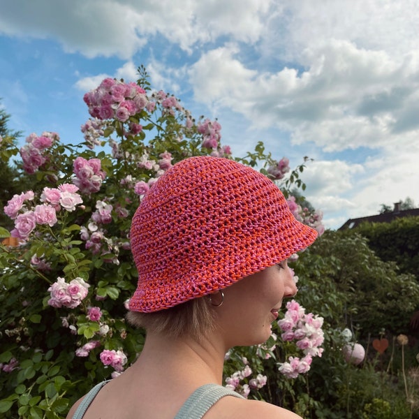 Chapeau bob au crochet