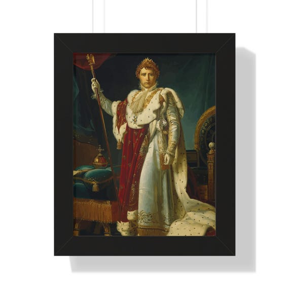 額入りナポレオン・ボナパルト皇帝の絵画｜歴史的な壁アート - Etsy 日本