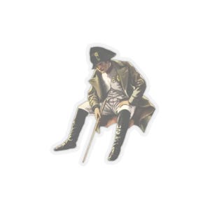 Exile Napoleon Bonaparte Sticker | Napoleon Bonaparte Exile Merch | Napoleon Bonaparte Gift | Historical Napoleon Bonaparte Sticker
