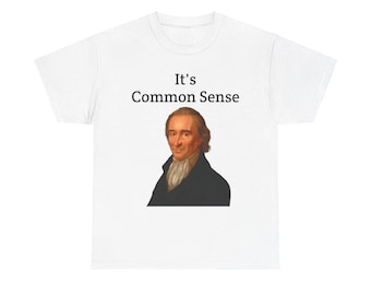 Thomas Paine "Common Sense" T-Shirt | American History