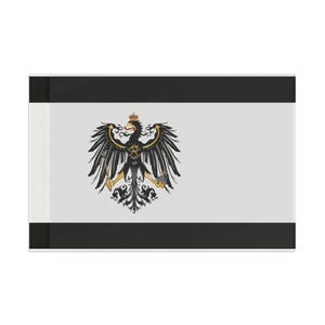 Prussian Flag | Kingdom of Prussia Flag | Historic German Flag | Historical Flag of Prussia | Prussian Merch | History Decor