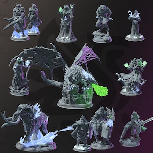 The Thawing Dead Bundle - DMStash 3D Printed D&D Miniature Bundle - 32mm Scale