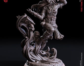 Alenia, Human Psion - The Time Abyss - Flesh of Gods 3D Printed Miniature - 32mm Scale