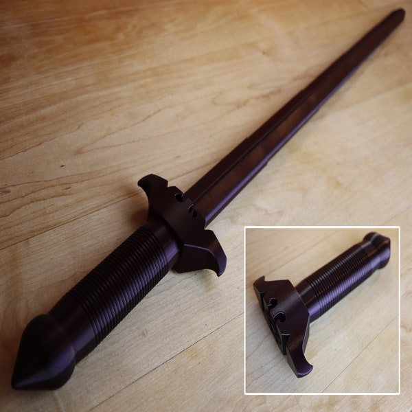 Retractable Toy Sword - Jian - 3D Printed Filament Toy