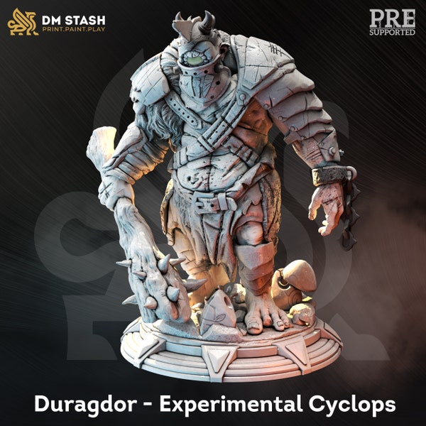 Duragdor, Experimental Cyclops - The Grand Hunt - DMStash 3D Printed Miniature - 32mm Scale